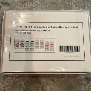 Twinkletoes baby socks